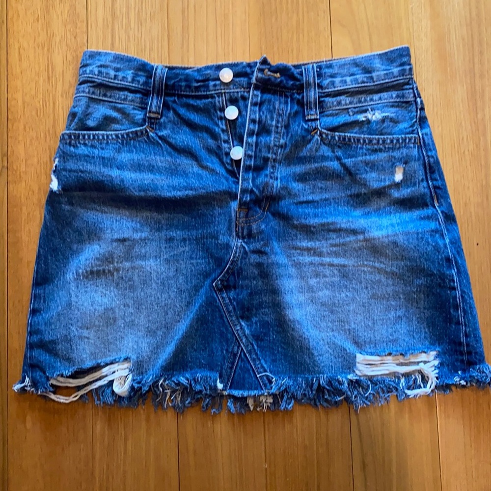Madewell Denim Skirt